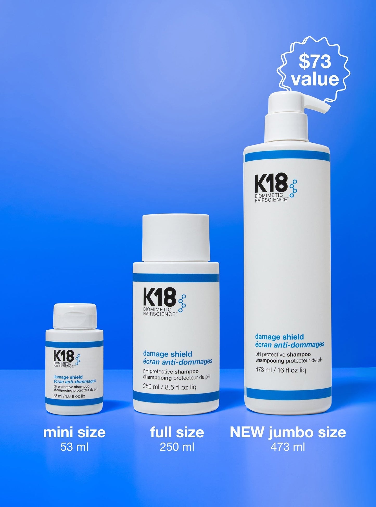 Jumbo DAMAGE SHIELD protective shampoo