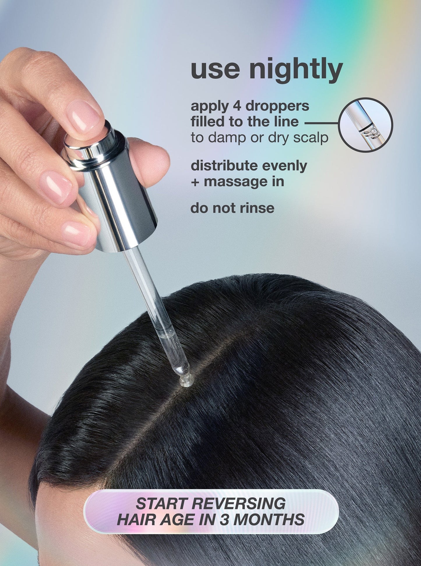 FutureIQTM biomimetic hair longevity serum