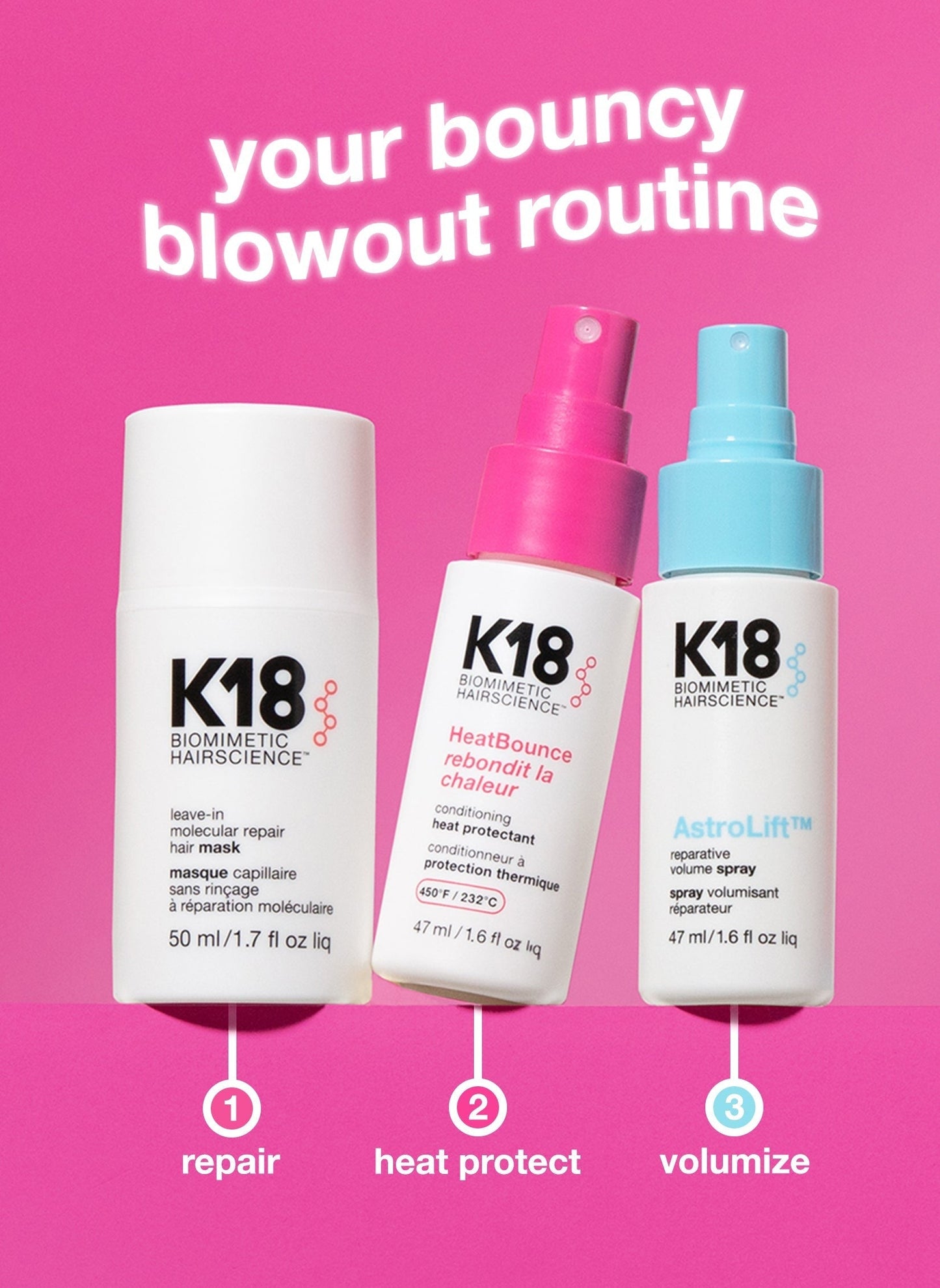salon blowout at home