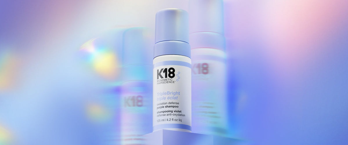 TripleBright oxidation defense purple shampoo