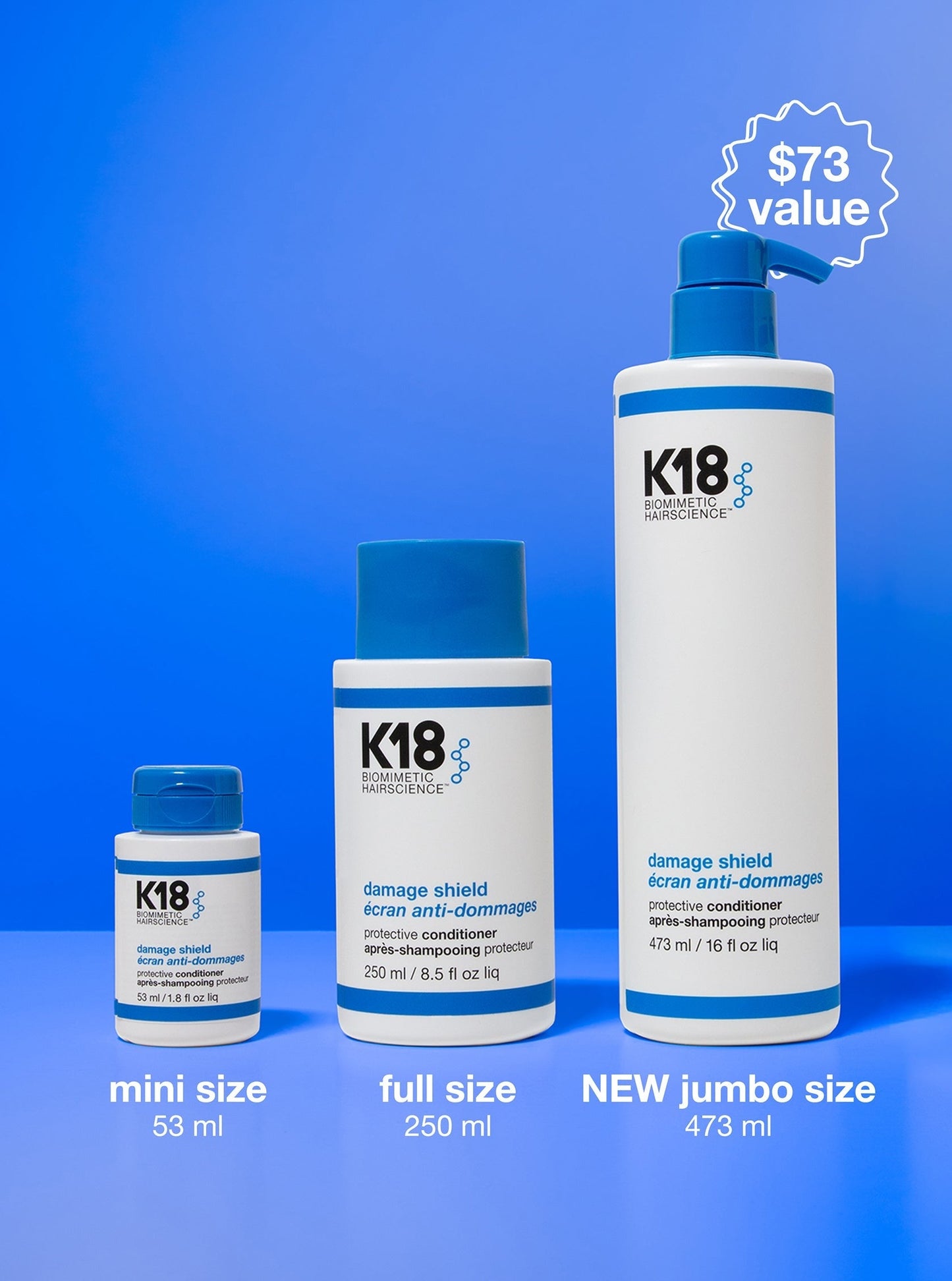 Jumbo DAMAGE SHIELD protective conditioner
